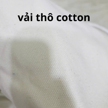 Túi rút thể thao Balo dây rút vải canvas trơn màu Mộc 33x36cm - Giá chỉ 37.000đ 7