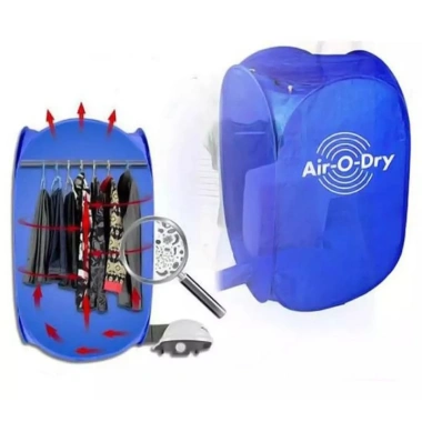 Túi sấy quần áo gấp gọn Air-O-Dry 800W - Sấy nhanh, tháo lắp dễ dàng, giá chỉ 230.000 VND 5 Túi sấy quần áo gấp gọn Air-O-Dry 800W - Sấy nhanh, tháo lắp dễ dàng, giá chỉ 230.000 VND 5