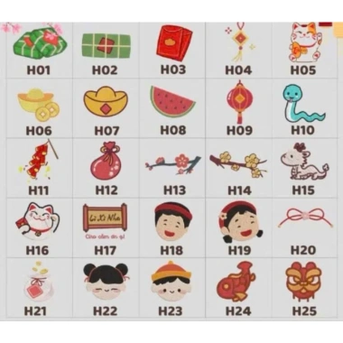 Túi Tết thêu tên bé theo yêu cầu - Độc đáo, ý nghĩa, giảm giá chỉ 119k 3