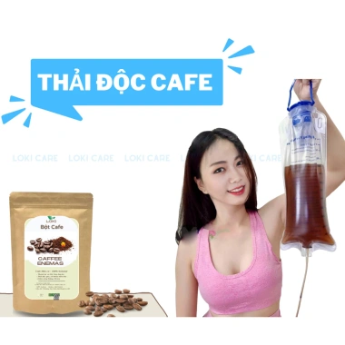 Túi thải độc đại tràng 1.200ml Coffee Enema - Giá chỉ 25.000₫, hỗ trợ thải độc cà phê, an toàn, hiệu quả
