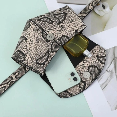 Túi thắt lưng TAWJOG PU trái tim đào - Dây điều chỉnh, chống trộm, đeo vai, thể thao, 139.968 VND