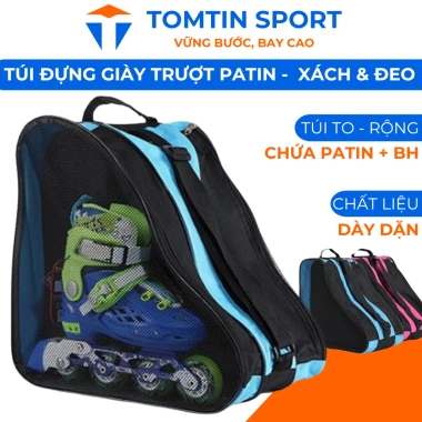 Túi thể thao 3 ngăn rộng rãi cho giày trượt patin - Phụ kiện TOMTIN SPORT