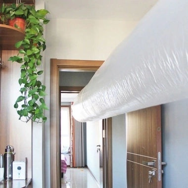 Túi thổi điều hòa di động, gập gọn – phụ kiện gia đình, Ống nhựa 8‑16CM, không khí ấm/lạnh, giảm 23%