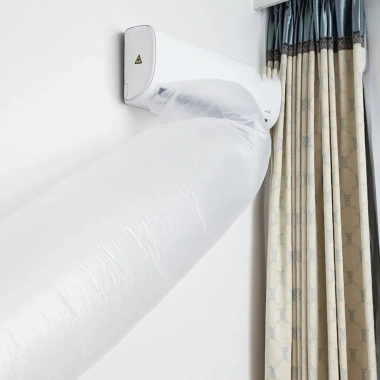 Túi thổi điều hòa di động, gập gọn – phụ kiện gia đình, Ống nhựa 8‑16CM, không khí ấm/lạnh, giảm 23%