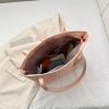 Túi thời trang đeo vai nữ cao cấp chần trám, tote SMN756 - Đi học đi chơi, tặng móc bông, giá chỉ 75.000 VND 9