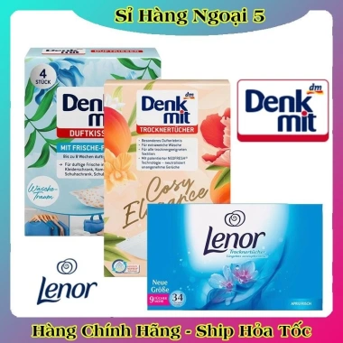 Túi thơm DENKMIT & Giấy thơm LENOR chuẩn Đức - Thơm tủ, máy sấy, BILL, 135.000₫ 2