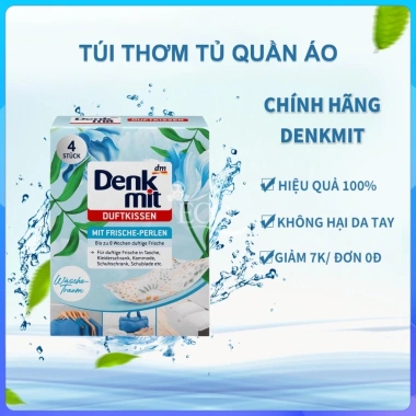 Túi Thơm Quần Áo Trong Tủ DENKMIT Nhập Đức – Hàng Chính Hãng, Hương Thơm Lâu, Giá 170.130₫ 3 Túi Thơm Quần Áo Trong Tủ DENKMIT Nhập Đức – Hàng Chính Hãng, Hương Thơm Lâu, Giá 170.130₫ 3