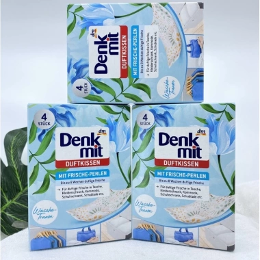 Túi Thơm Quần Áo Trong Tủ DENKMIT Nhập Đức – Hàng Chính Hãng, Hương Thơm Lâu, Giá 170.130₫ 4 Túi Thơm Quần Áo Trong Tủ DENKMIT Nhập Đức – Hàng Chính Hãng, Hương Thơm Lâu, Giá 170.130₫ 4