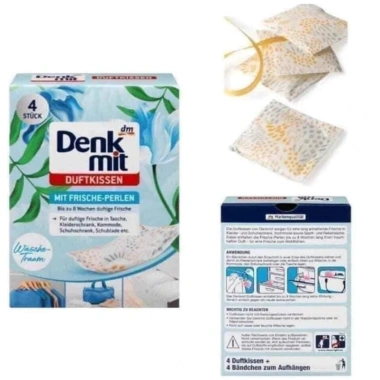 Túi Thơm Quần Áo Trong Tủ DENKMIT Nhập Đức – Hàng Chính Hãng, Hương Thơm Lâu, Giá 170.130₫ 8 Túi Thơm Quần Áo Trong Tủ DENKMIT Nhập Đức – Hàng Chính Hãng, Hương Thơm Lâu, Giá 170.130₫ 8
