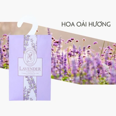 Túi thơm treo tủ quần áo hương tự nhiên cao cấp - Giá 20.000₫, thơm mát phòng khách ngủ