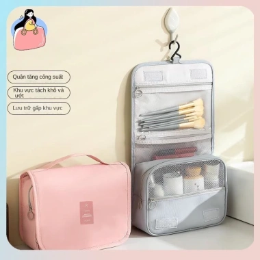 Túi thu ngân gấp lại đa tầng có móc, đựng đồ cá nhân và mỹ phẩm 65.880 VND