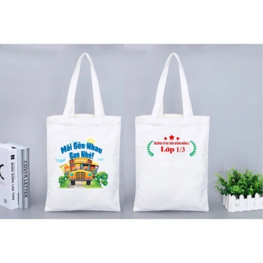 Túi tone CAVAS theo yêu cầu - Đồng phục Anh Nga, giảm còn 49.000₫ 2