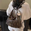 Túi Tote Balo Nữ Da PU Bóng Thời Trang Hàn Quốc Đeo Chéo Đa Năng + Móc Gấu Dễ Thương - Giá 82.000₫ TXN212 2