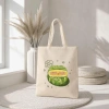 Túi Tote Canvas 33x38cm Có Khóa Phong Cách Xuân Tết In Bánh Chưng Giá 59k