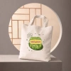 Túi Tote Canvas 33x38cm Có Khóa Phong Cách Xuân Tết In Bánh Chưng Giá 59k 6