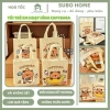 Túi Tote Canvas Capybara Không Dệt - Dễ Thương Đựng Sách, Quà Sinh Nhật, Giá 22.049₫
