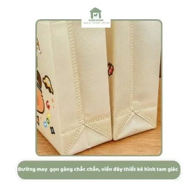 Túi Tote Canvas Capybara Không Dệt - Dễ Thương Đựng Sách, Quà Sinh Nhật, Giá 22.049₫ 4