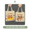 Túi Tote Canvas Capybara Không Dệt - Dễ Thương Đựng Sách, Quà Sinh Nhật, Giá 22.049₫ 5