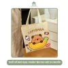 Túi Tote Canvas Capybara Không Dệt - Dễ Thương Đựng Sách, Quà Sinh Nhật, Giá 22.049₫ 6