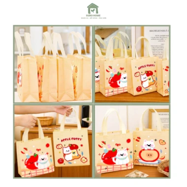Túi Tote Canvas Capybara Không Dệt - Dễ Thương Đựng Sách, Quà Sinh Nhật, Giá 22.049₫ 9