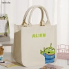 Túi tote canvas đa năng hình Gấu, Dâu Tây, Stitch, Ba Mắt Winnie Pooh - Túi Bento, Xách Taikula 3