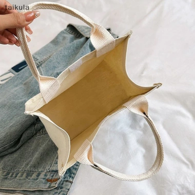 Túi tote canvas đa năng hình Gấu, Dâu Tây, Stitch, Ba Mắt Winnie Pooh - Túi Bento, Xách Taikula 7 Túi tote canvas đa năng hình Gấu, Dâu Tây, Stitch, Ba Mắt Winnie Pooh - Túi Bento, Xách Taikula 7
