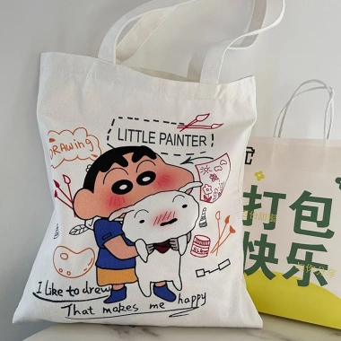 Túi tote canvas đa năng hình Gấu, Dâu Tây, Stitch, Ba Mắt Winnie Pooh - Túi Bento, Xách Taikula 17 Túi tote canvas đa năng hình Gấu, Dâu Tây, Stitch, Ba Mắt Winnie Pooh - Túi Bento, Xách Taikula 17