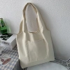 Túi Tote Canvas Đeo Vai T1 Tê Đỏ Ngăn Ngoài Đựng A4 - Giá 45.000₫ 4