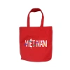 Túi tote canvas đỏ cỡ lớn chữ VIỆT NAM Đa năng đi biển, đi chơi, giảm giá 49.5k 3