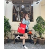 Túi tote canvas đỏ cỡ lớn chữ VIỆT NAM Đa năng đi biển, đi chơi, giảm giá 49.5k 4