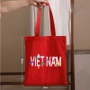Túi tote canvas đỏ cỡ lớn chữ VIỆT NAM Đa năng đi biển, đi chơi, giảm giá 49.5k 5