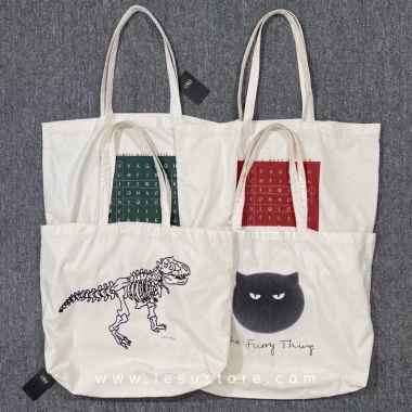 Túi tote canvas in hình ẢNH TỰ CHỤP - Thiết kế cá nhân hoá, chất liệu bền, giảm giá 158k