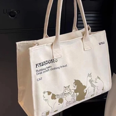 Túi Tote Canvas Nữ Đa Năng Lớn - Đi Lại Thời Trang, Giảm 22% Chỉ 120.852₫ 4