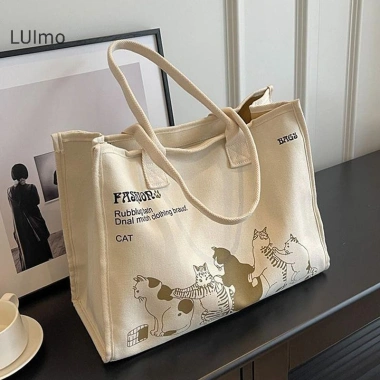 Túi Tote Canvas Nữ Đa Năng Lớn - Đi Lại Thời Trang, Giảm 22% Chỉ 120.852₫ 6