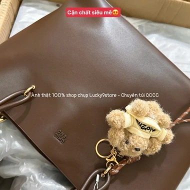 Túi Tote Chio Công sở Size 32 Đeo vai Đựng A4 Laptop, Tặng gấu treo, Xịn đẹp 017#