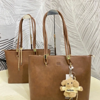 Túi Tote Chio Công sở Size 32 Đeo vai Đựng A4 Laptop, Tặng gấu treo, Xịn đẹp 017#
