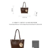 Túi Tote Chio Công sở Size 32 Đeo vai Đựng A4 Laptop, Tặng gấu treo, Xịn đẹp 017# 9