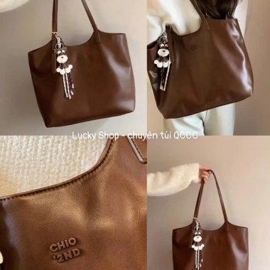 Túi Tote Chio Đeo Vai Công Sở Size 38 – Thanh Lịch, Da Mềm, Siêu Đẹp