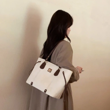 Túi tote cỡ lớn 40 đeo vai, thiết kế thanh lịch trẻ trung cho công sở học tập 3