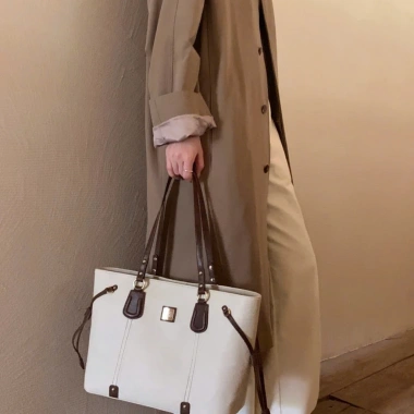 Túi tote cỡ lớn 40 đeo vai, thiết kế thanh lịch trẻ trung cho công sở học tập 4