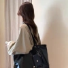 Túi tote công sở CHIO da bóng cỡ lớn 44cm - Đeo vai tiện, đi học và đi làm, giảm giá