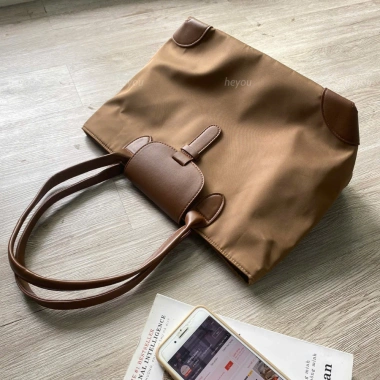 Túi tote công sở HY13 - Đựng laptop 14 inch, khóa kéo an toàn, phong cách minimalism, giá 239k 8
