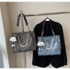 Túi tote công sở JUMALI da loang size 35cm, đeo vai, dây xích - Giá 79.000 VNĐ