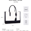 Túi tote da công sở LIMI 6 màu Đựng laptop 15.6 inch A4 size lớn vừa giảm giá 400k 2