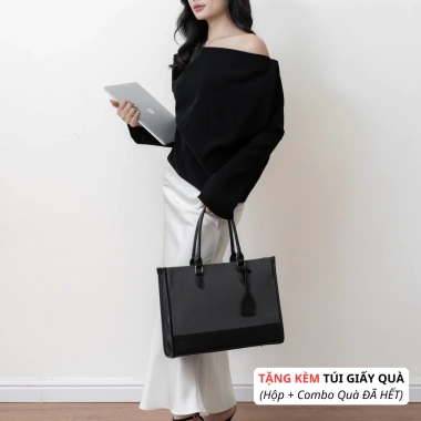 Túi tote da công sở LIMI 6 màu Đựng laptop 15.6 inch A4 size lớn vừa giảm giá 400k 7 Túi tote da công sở LIMI 6 màu Đựng laptop 15.6 inch A4 size lớn vừa giảm giá 400k 7