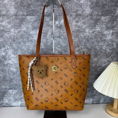 Túi tote da Hello Kitty nữ công sở Hàn Quốc, vừa A4 A-40, giá ưu đãi 129.000₫