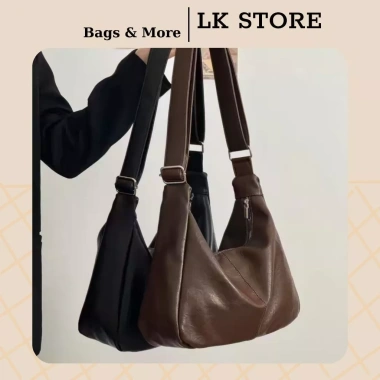Túi tote da nhám nữ công sở, dây đeo bản to, đi học đi làm, giảm 24% chỉ 76.000