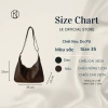 Túi tote da nhám nữ công sở, dây đeo bản to, đi học đi làm, giảm 24% chỉ 76.000 8