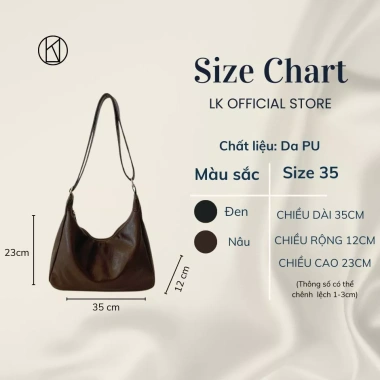 Túi tote da nhám nữ công sở, dây đeo bản to, đi học đi làm, giảm 24% chỉ 76.000 8