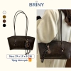 Túi tote da nữ công sở Briny T31 - Phong cách Hàn Quốc tối giản, đa năng đi học & đi chơi - 115.000₫